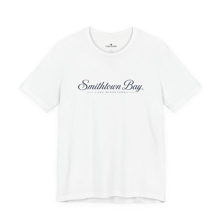 Smithtown Bay Script Tee - Lake Minnetonka Short Sleeve T-Shirt