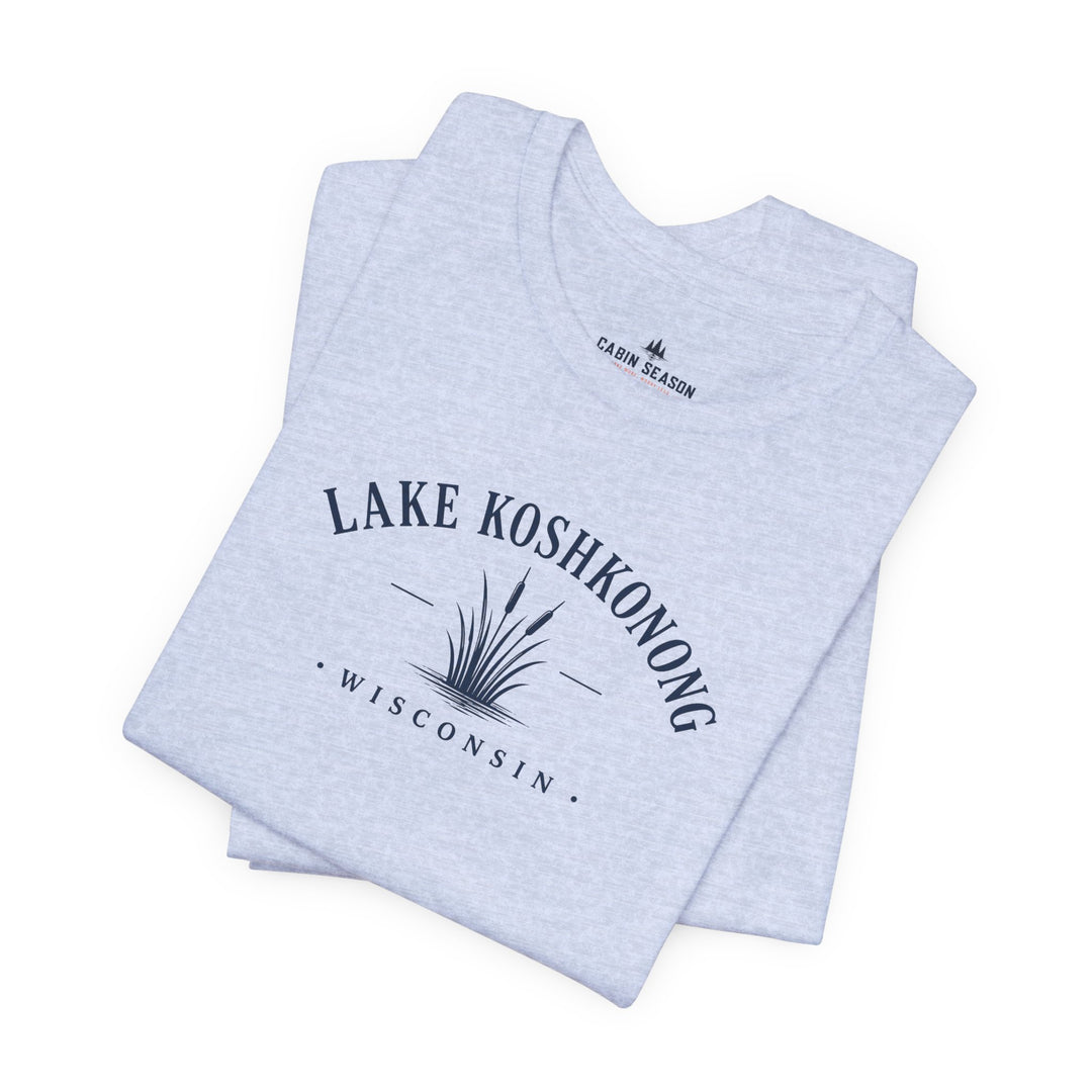 Lake Koshkonong Wisconsin Tee — Lakeside Vintage Graphic T-Shirt