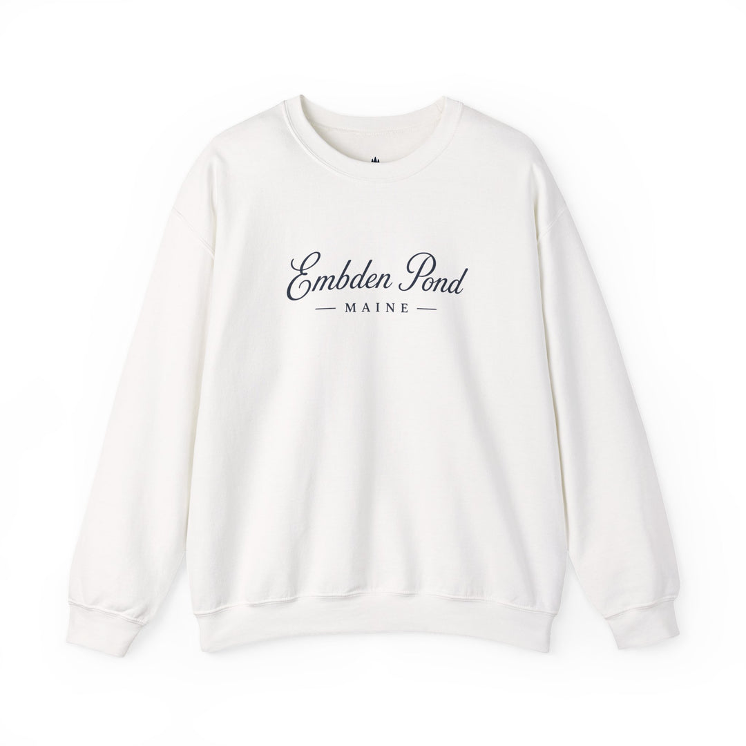 Embden Pond Maine Crewneck Sweatshirt