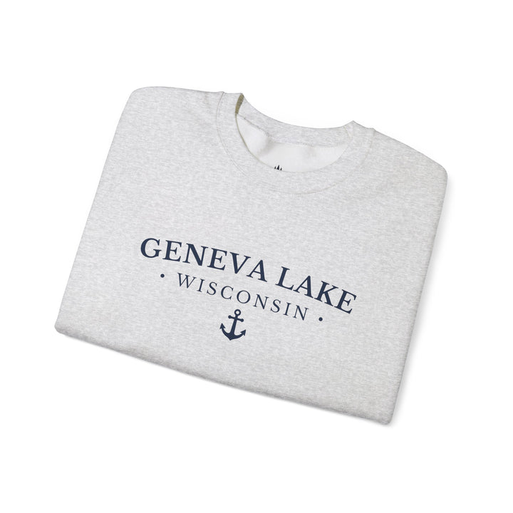 Geneva Lake Wisconsin Crewneck Sweatshirt