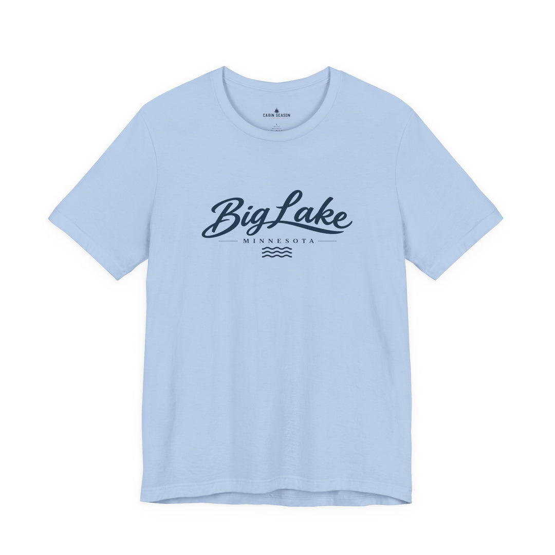 Big Lake Minnesota T-Shirt - Big Lake Script Tee