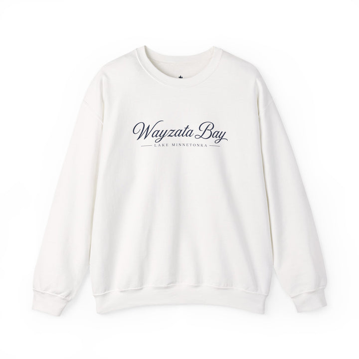 Wayzata Bay Sweatshirt - Lake Minnetonka Script Crewneck