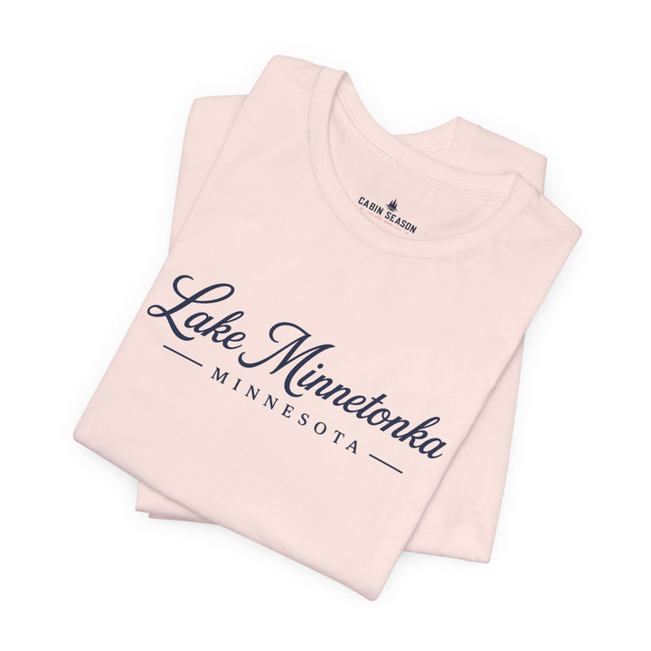 Lake Minnetonka Tee - Minnesota Lake Script Shirt