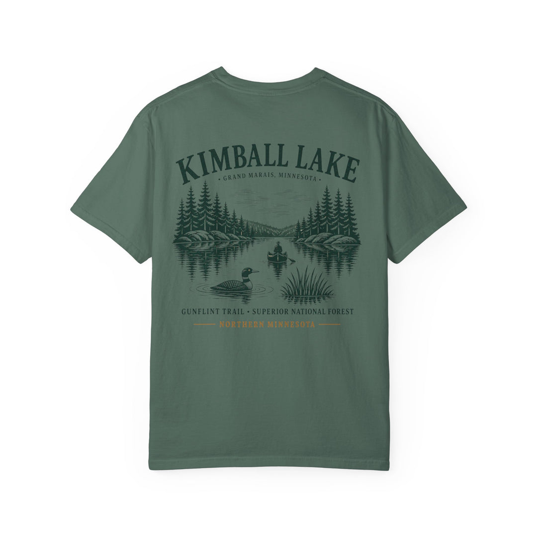Kimball Lake T‑Shirt — Gunflint Trail Minnesota Lake Tee