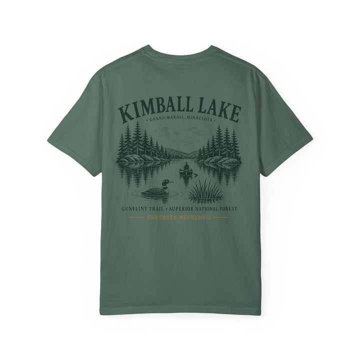 Kimball Lake T‑Shirt — Gunflint Trail Minnesota Lake Tee