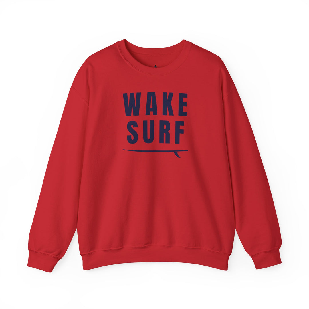 Wake Surf Sweatshirt | Wake Surfing Crewneck Sweatshirt
