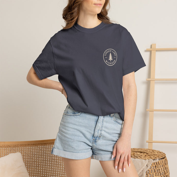 Tipsico Lake Tee — Michigan Lakeside Cabin Vintage Graphic Tee