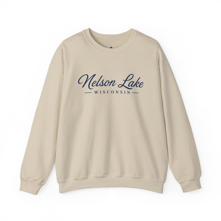 Nelson Lake Wisconsin Crewneck Sweatshirt