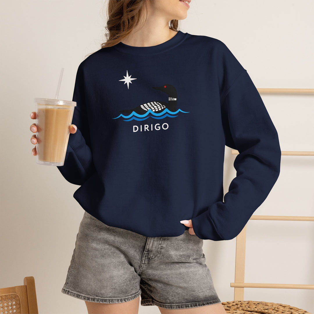 Maine Dirigo Loon Crewneck Sweatshirt