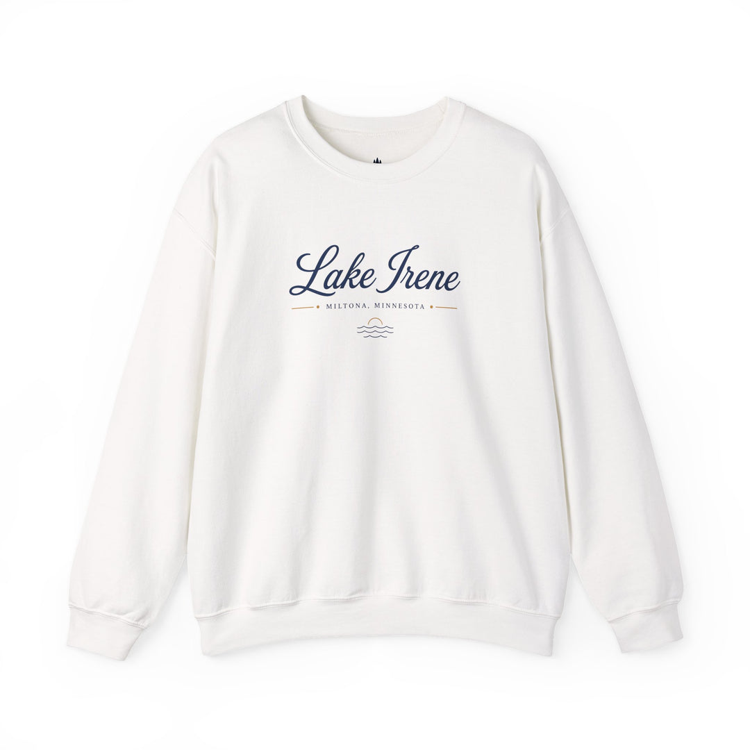 Lake Irene Miltona, Minnesota Crewneck Sweatshirt