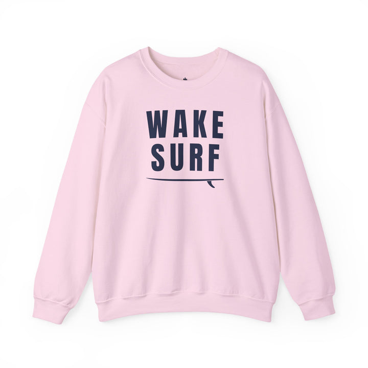 Wake Surf Sweatshirt | Wake Surfing Crewneck Sweatshirt