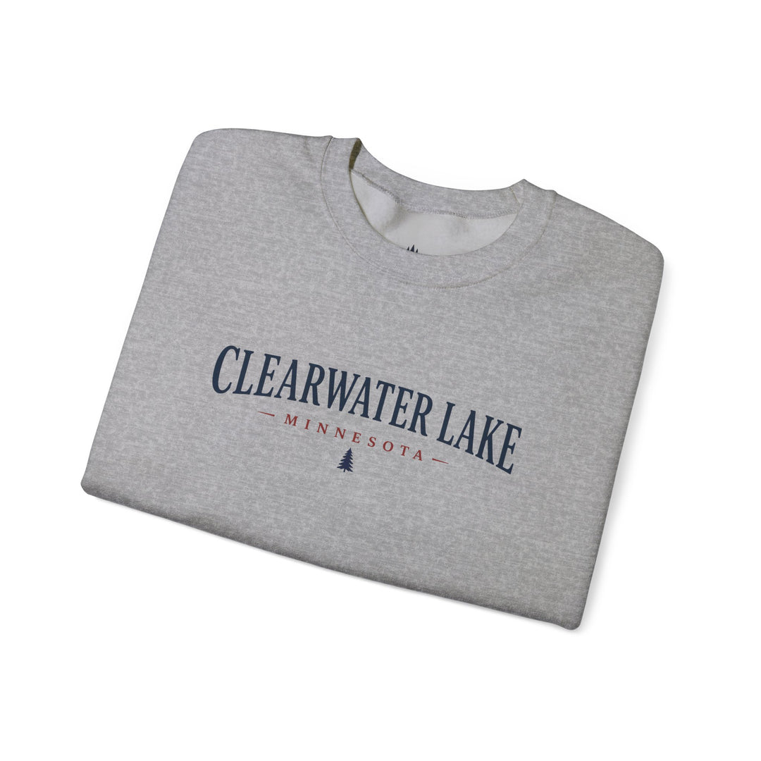 Clearwater Lake Minnesota Crewneck Sweatshirt