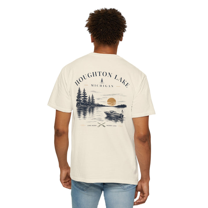 Houghton Lake Michigan Vintage Tee