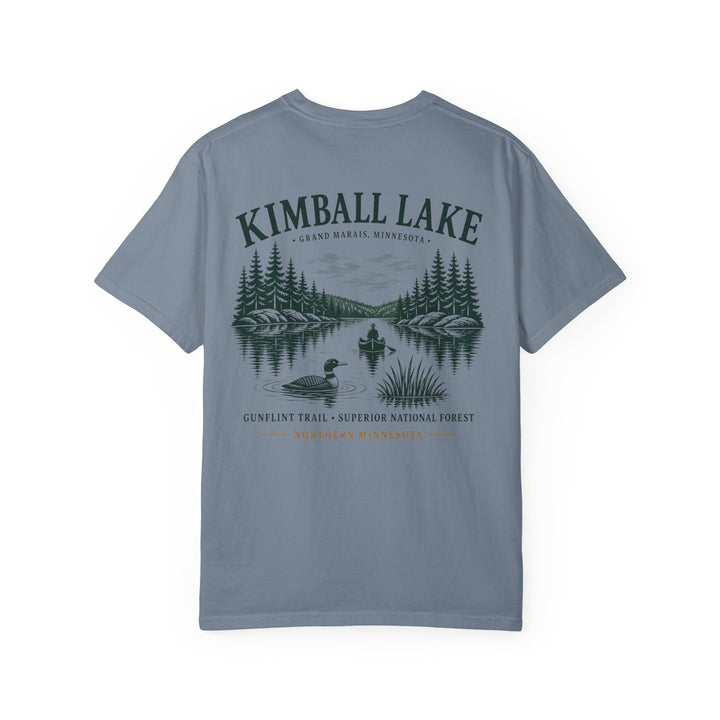 Kimball Lake T‑Shirt — Gunflint Trail Minnesota Lake Tee