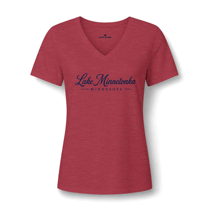 Lake Minnetonka V-Neck Tee — &