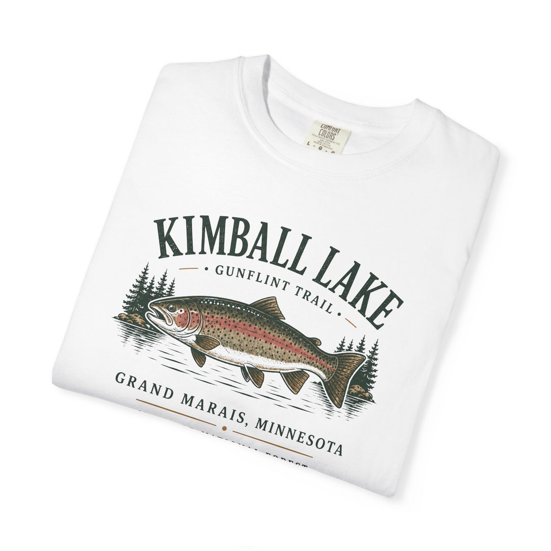 Kimball Lake T‑Shirt — Trout Fishing Minnesota Lake Tee