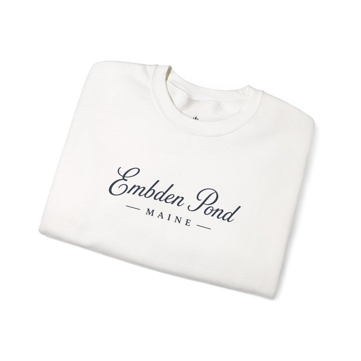 Embden Pond Maine Crewneck Sweatshirt