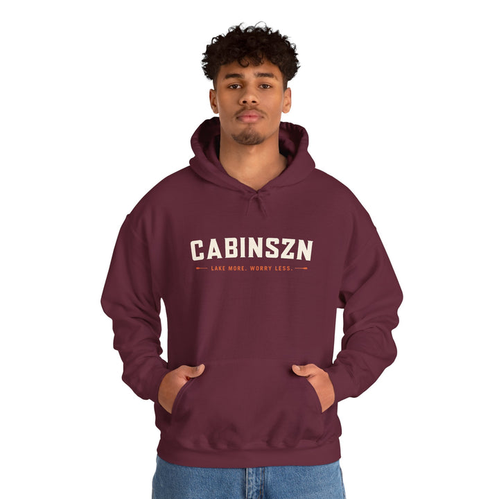 CabinSZN Hoodie – Rustic Cabin Life Pullover