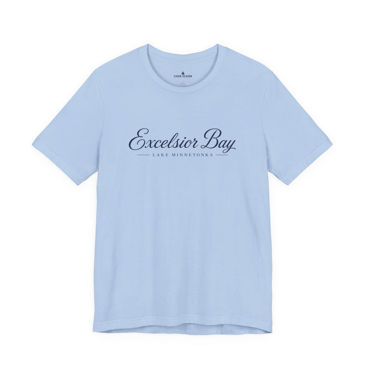Excelsior Bay Lake Minnesota Script Tee