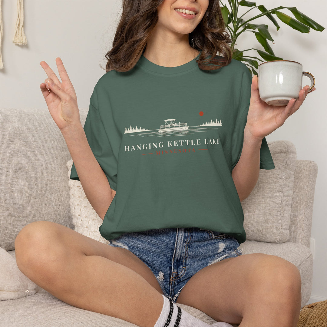Hanging Kettle Lake Pontoon Tee
