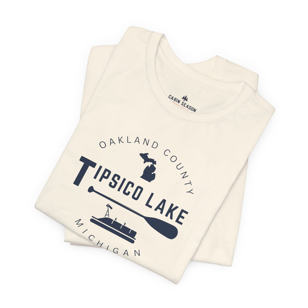 Tipsico Lake Tee — Oakland County Michigan Lake Shirt