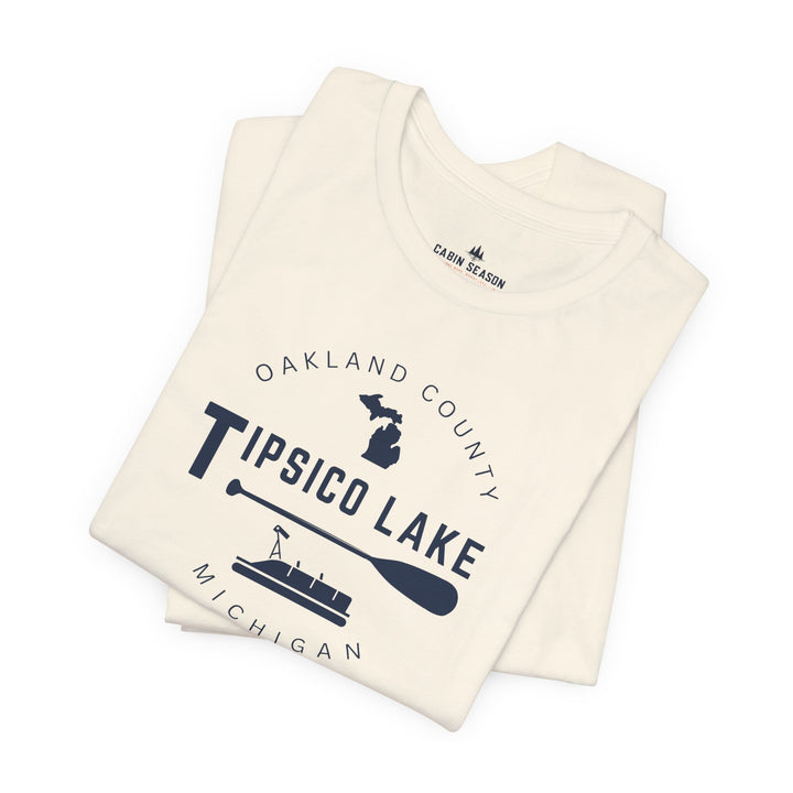 Tipsico Lake Tee — Oakland County Michigan Lake Shirt