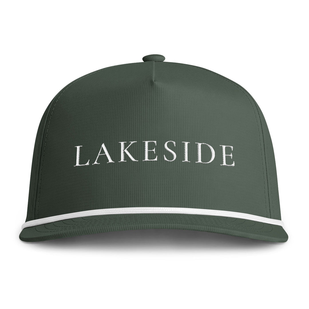 Lakeside Rope Hat | Embroidered Lake Hat