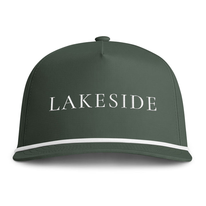Lakeside Rope Hat | Embroidered Lake Hat