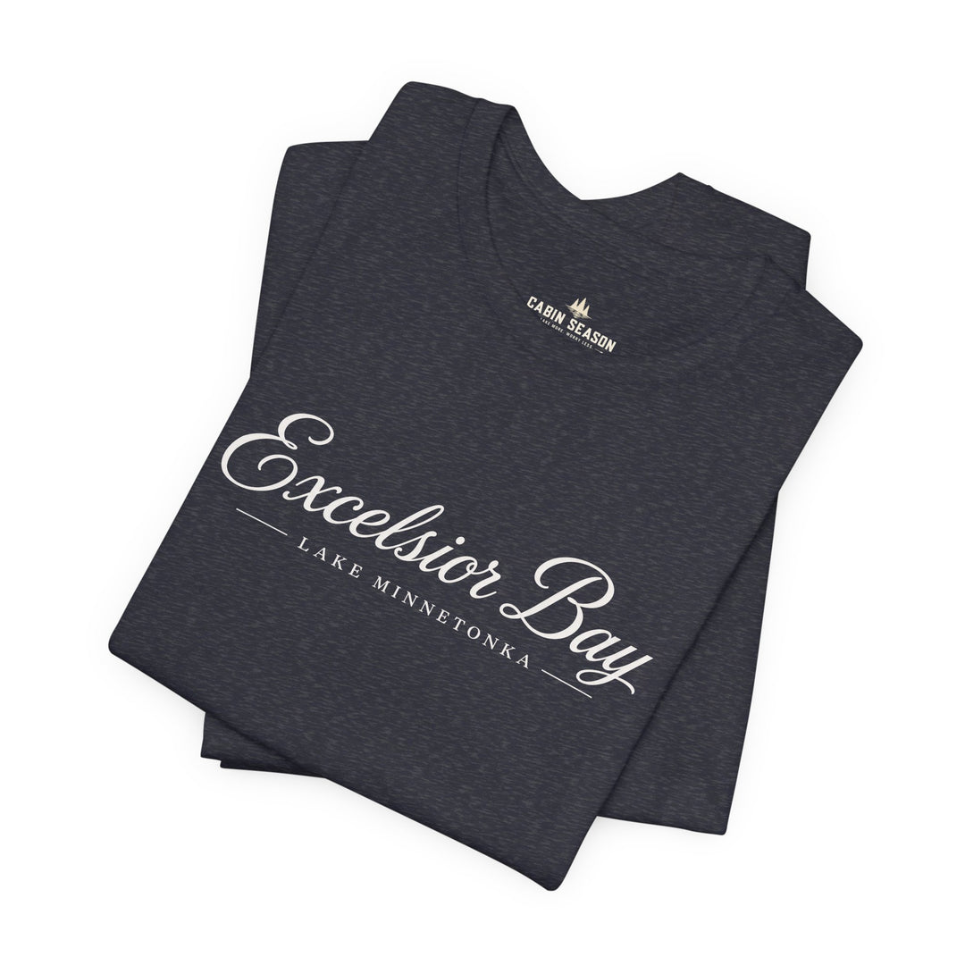 Excelsior Bay Lake Minnesota Script Tee