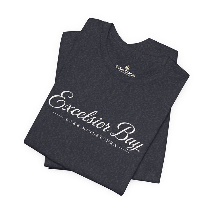 Excelsior Bay Lake Minnesota Script Tee