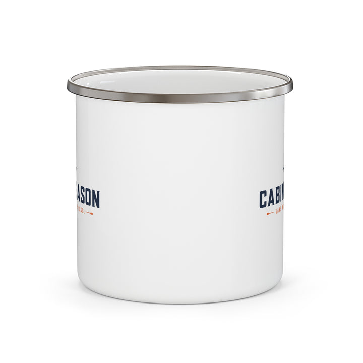 Cabin Season Camp Mug — "Lake More, Worry Less" Outdoors Coffee Cup