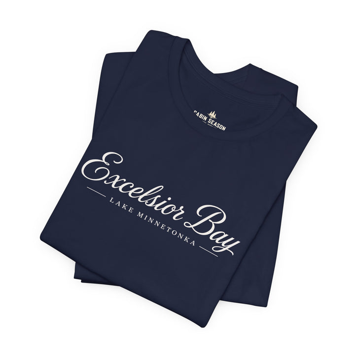 Excelsior Bay Lake Minnesota Script Tee