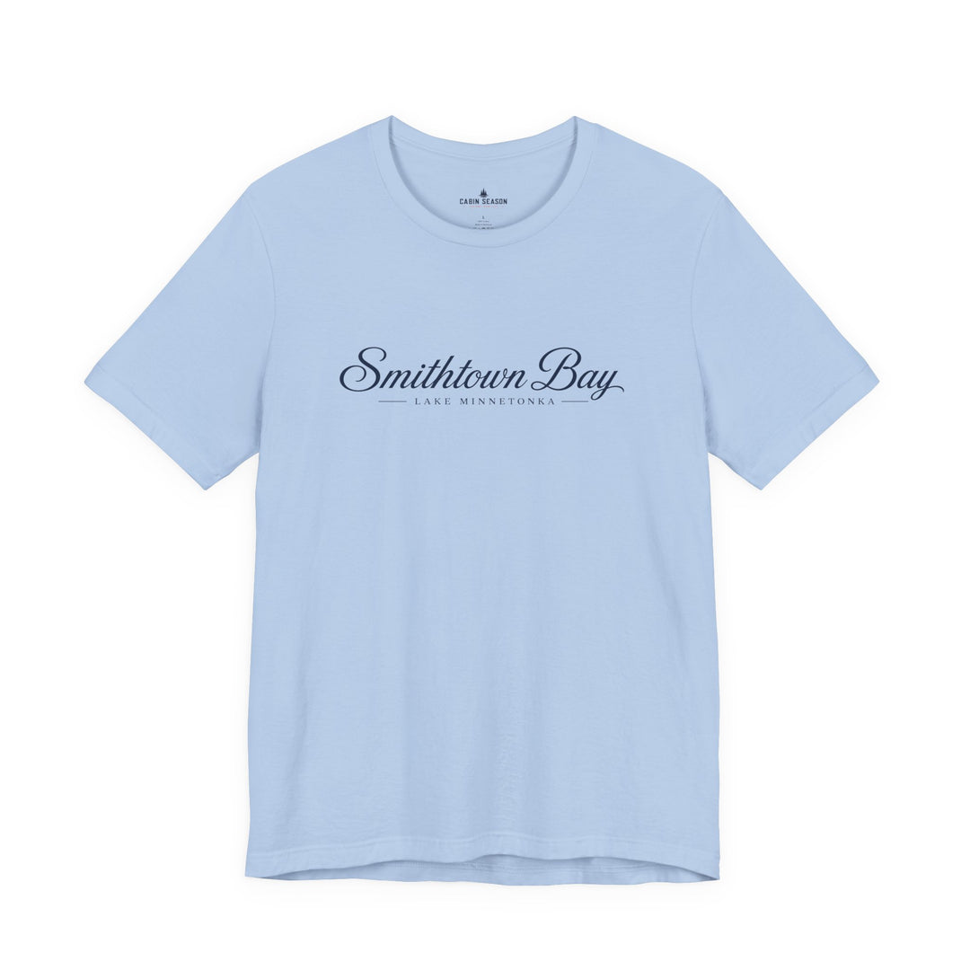 Smithtown Bay Script Tee - Lake Minnetonka Short Sleeve T-Shirt