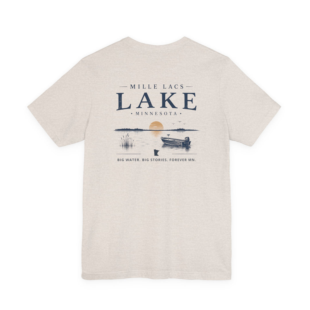 Mille Lacs Lake - Big Water Big Stories Tee