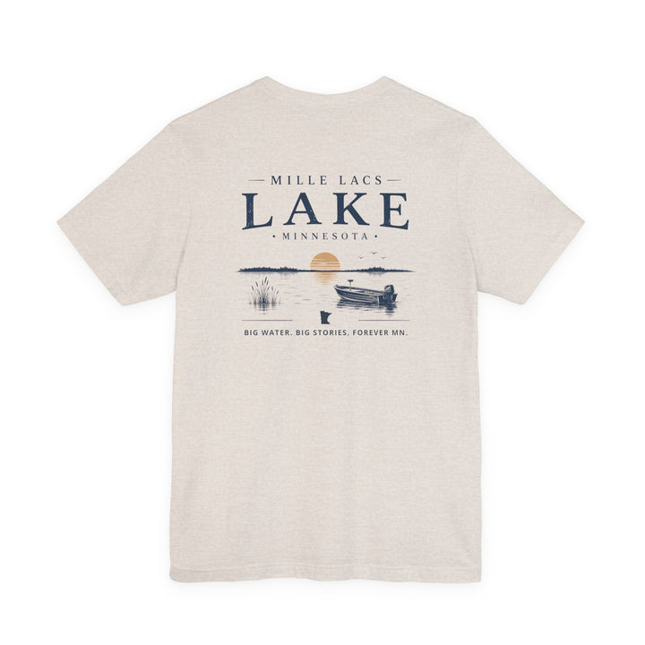 Mille Lacs Lake - Big Water Big Stories Tee