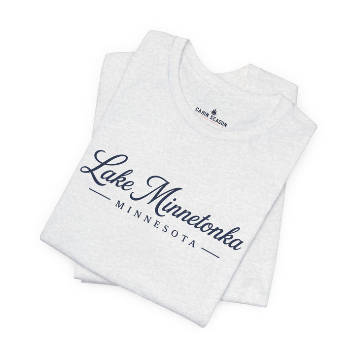 Lake Minnetonka Tee - Minnesota Lake Script Shirt