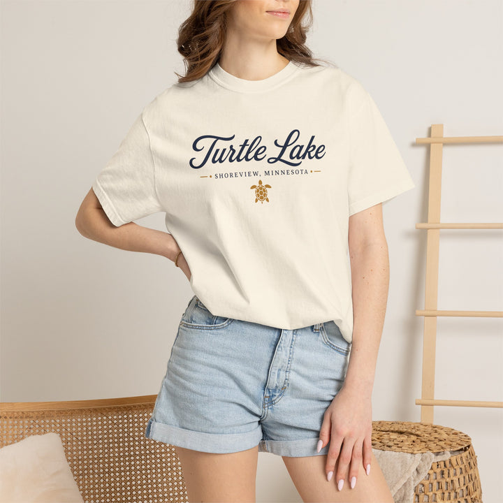 Turtle Lake Tee - Shoreview, MN Script Shirt