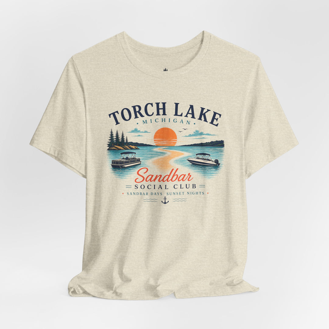 Torch Lake Sandbar Social Club T-Shirt