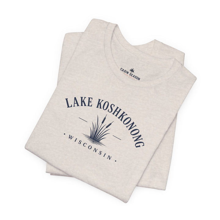 Lake Koshkonong Wisconsin Tee — Lakeside Vintage Graphic T-Shirt
