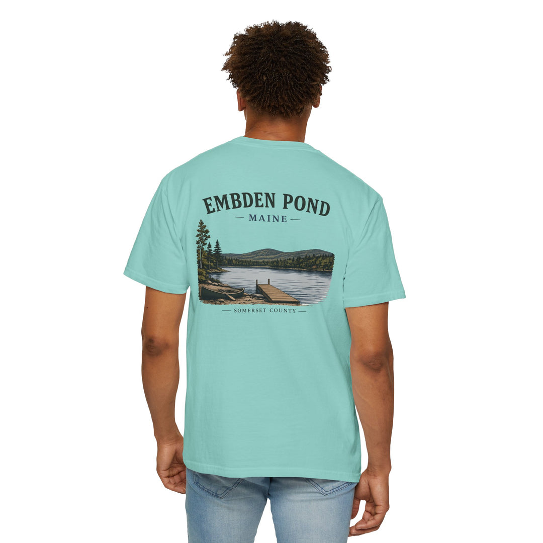Embden Pond Maine T-Shirt — Scenic Lake Graphic Tee