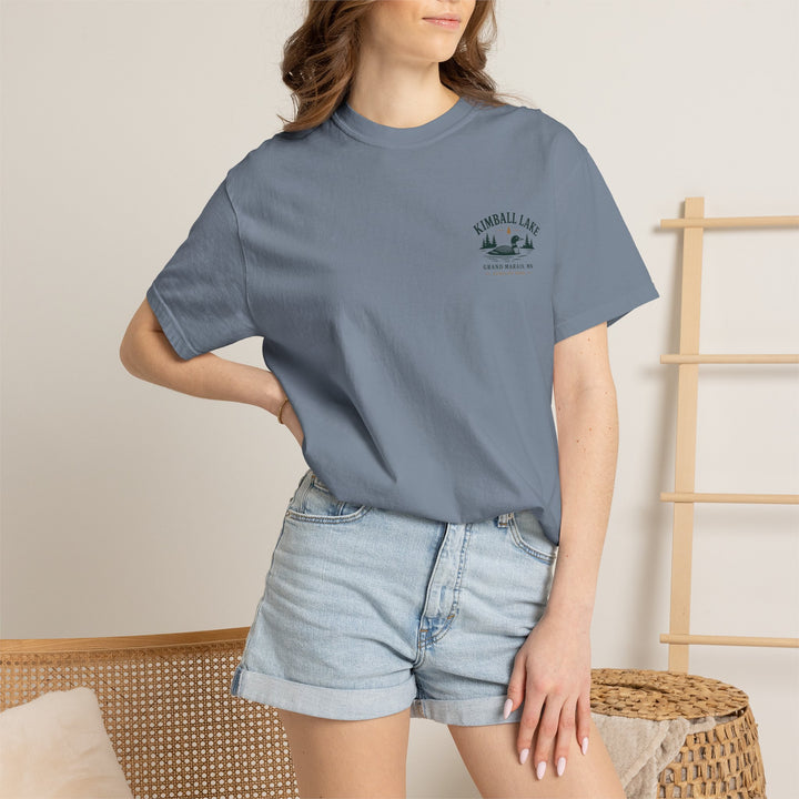 Kimball Lake T‑Shirt — Gunflint Trail Minnesota Lake Tee