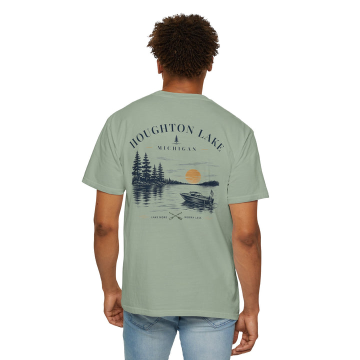 Houghton Lake Michigan Vintage Tee