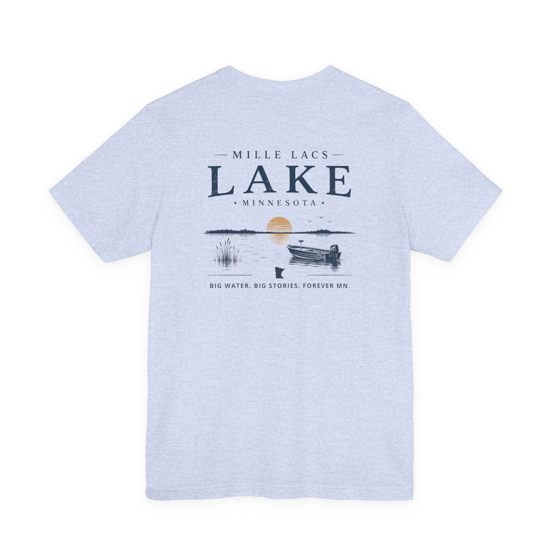 Mille Lacs Lake - Big Water Big Stories Tee