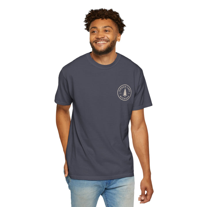 Tipsico Lake Tee — Michigan Lakeside Cabin Vintage Graphic Tee