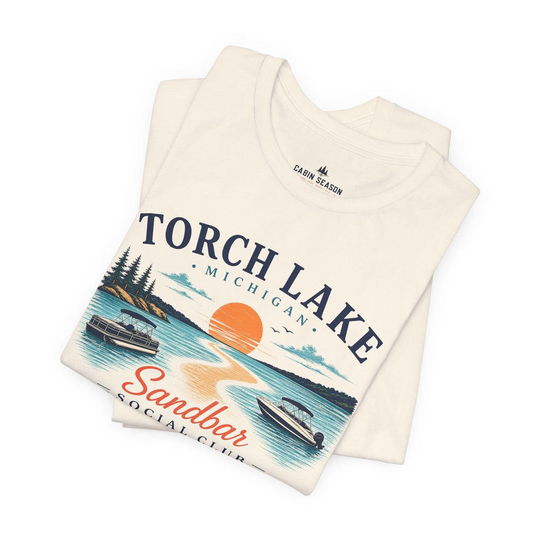 Torch Lake Sandbar Social Club T-Shirt