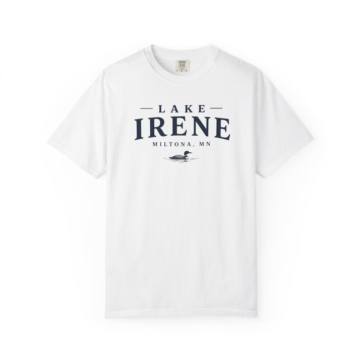 Lake Irene T-Shirt — Miltona MN Lake Tee with Loon Graphic