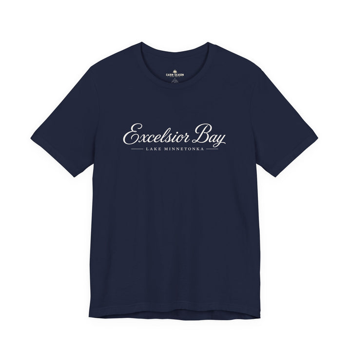 Excelsior Bay Lake Minnesota Script Tee