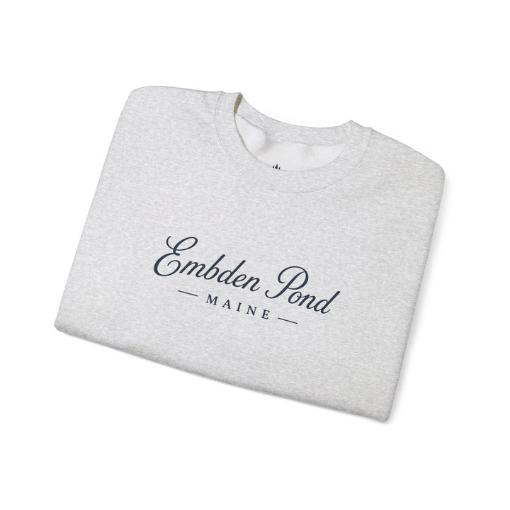 Embden Pond Maine Crewneck Sweatshirt