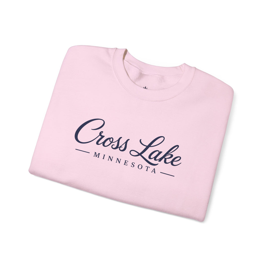 Cross Lake Minnesota Crewneck Sweatshirt