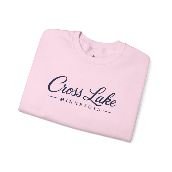 Cross Lake Minnesota Crewneck Sweatshirt